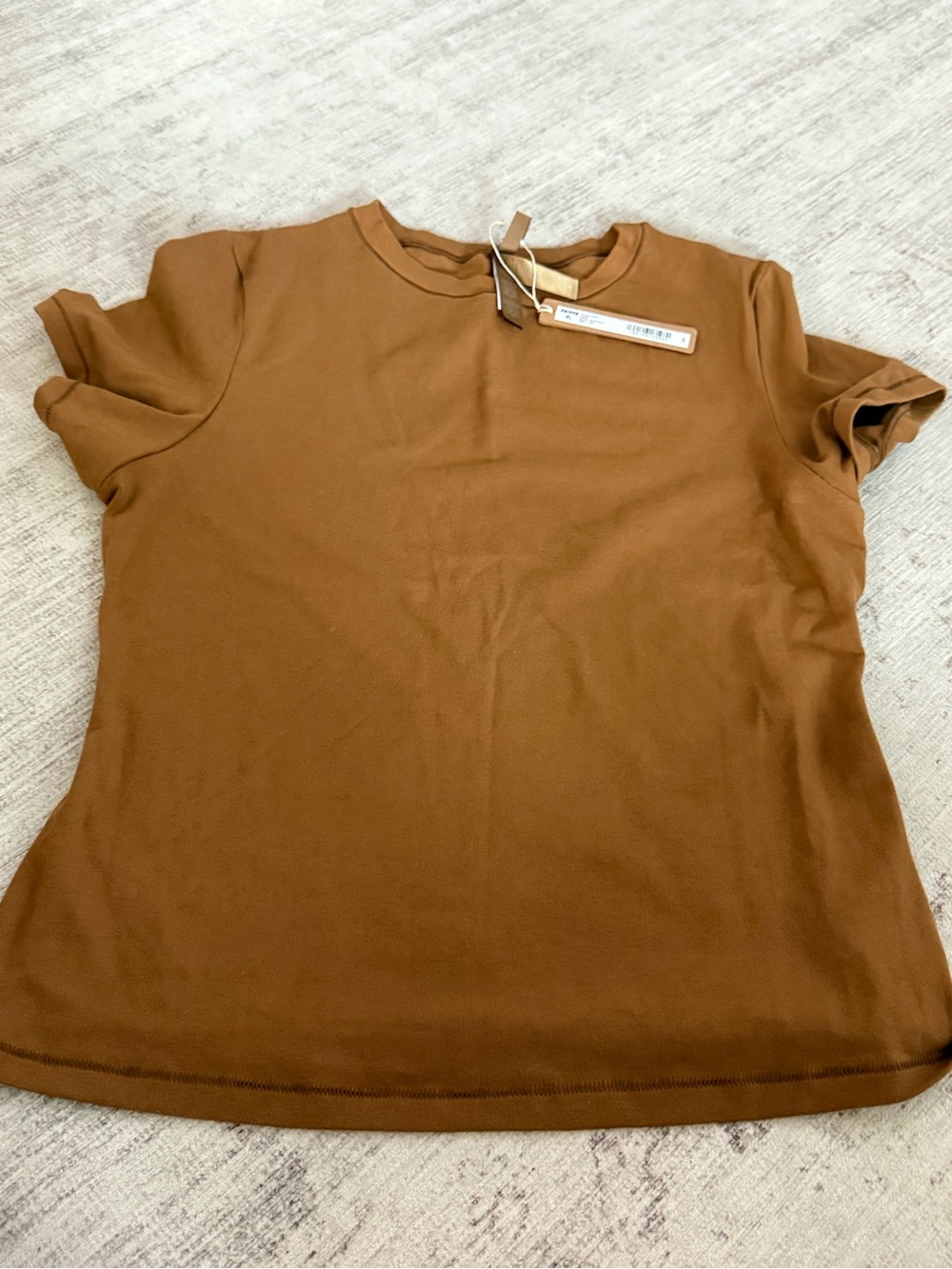 SKIMS Cotton Jersey T-Shirt – Chai – XL – NWT